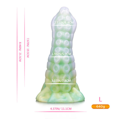 Mixed Color Liquid Silicone Butt Plug Super Soft Butt Plug Dildos