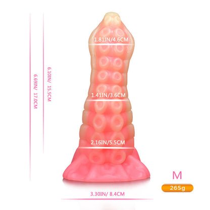 Mixed Color Liquid Silicone Butt Plug Super Soft Butt Plug Dildos