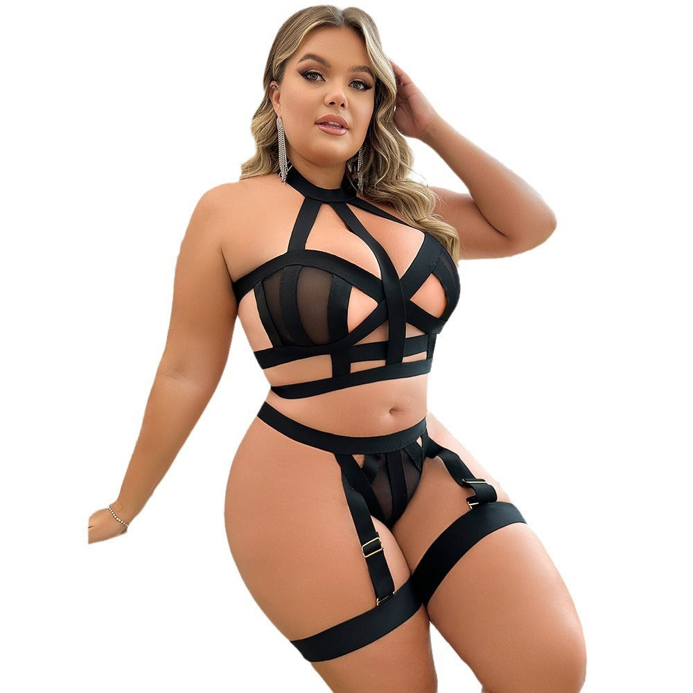Fat Woman Sexy Lingerie Suit