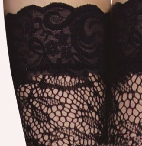 Sexy Jacquard Stockings Fun Stockings Hollow  Net Stockings